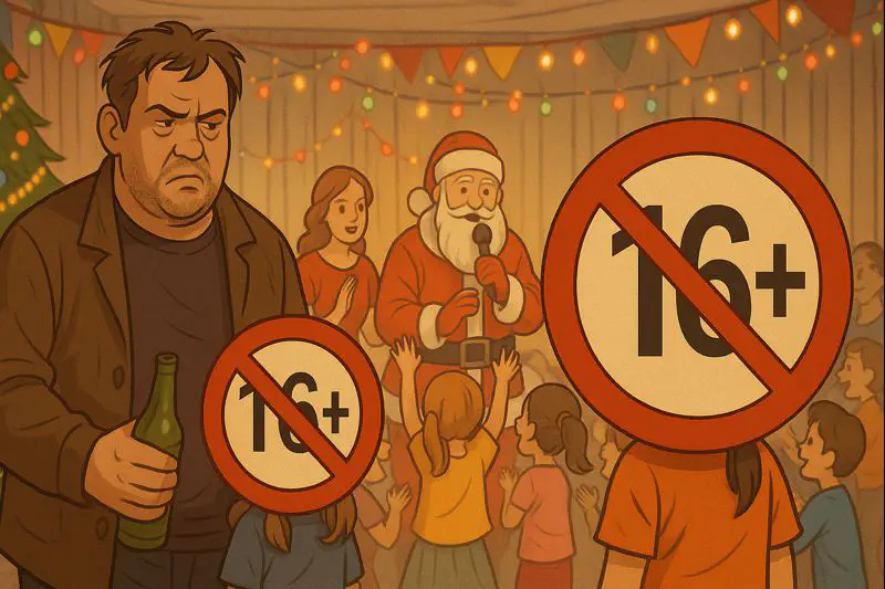 Детский праздник, на который детям нельзя