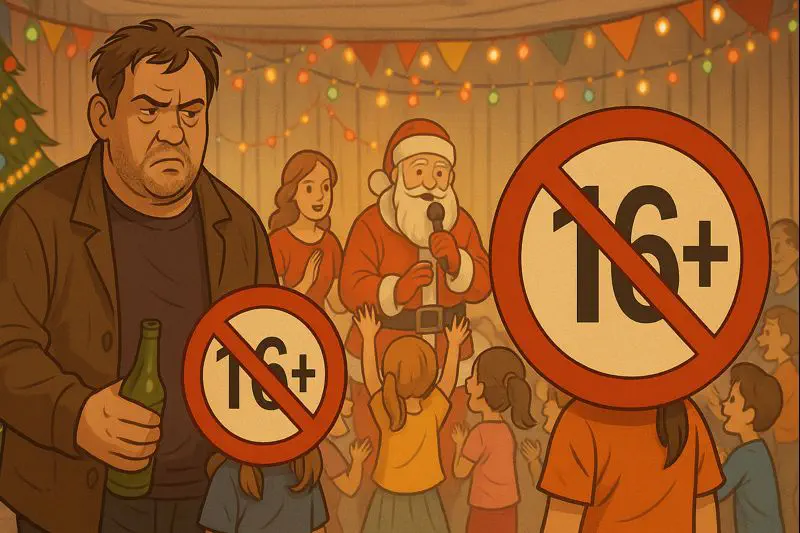 Детский праздник, на который детям нельзя