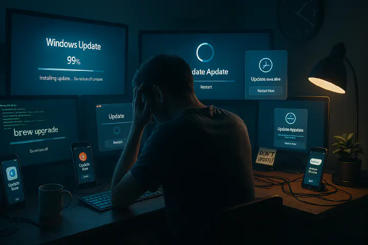 Культ обновлений: как бесконечная гонка за апдейтами превратилась в проклятие