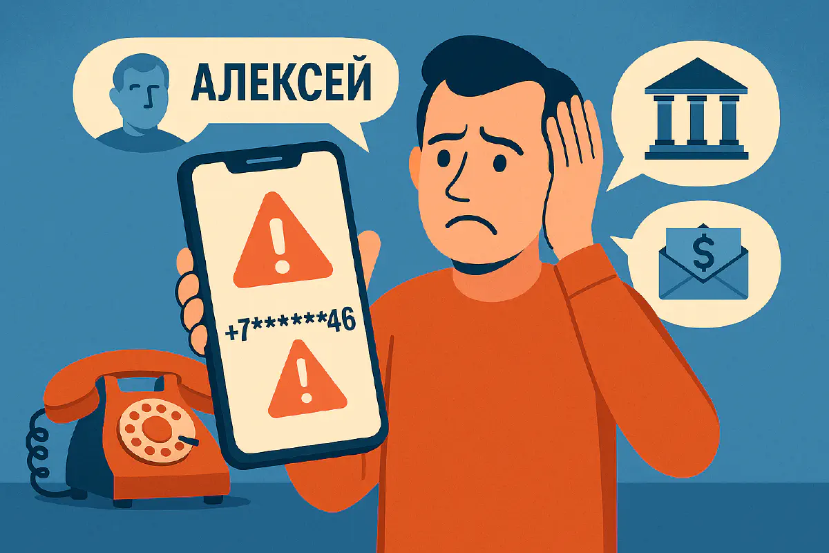 Номер телефона — это не вы