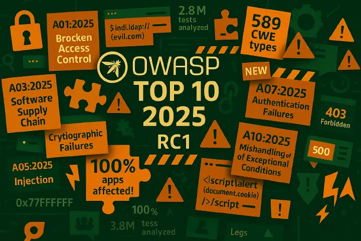 OWASP Top 10 2025: Новая эра безопасности приложений