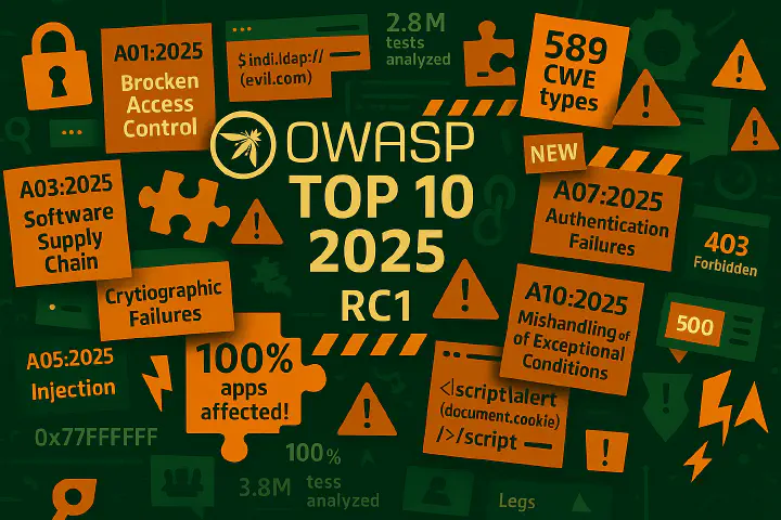 OWASP Top 10 2025: Новая эра безопасности приложений