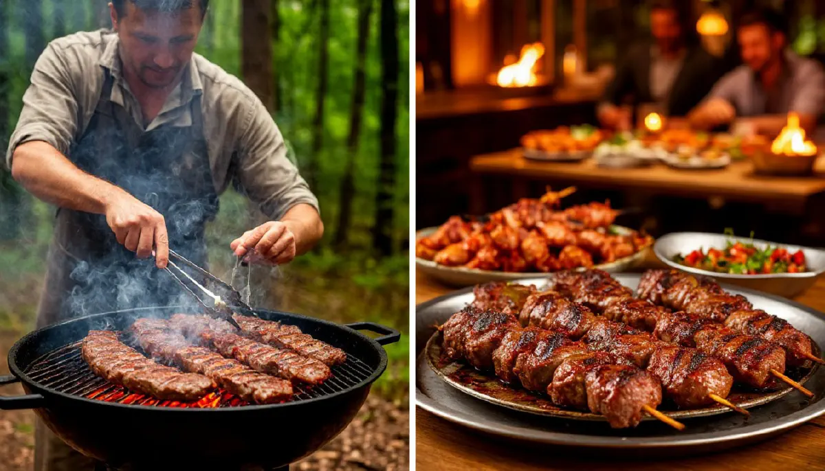 Шашлык на майские праздники