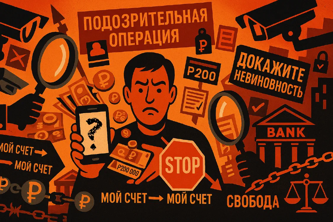 Подозрительный перевод самому себе