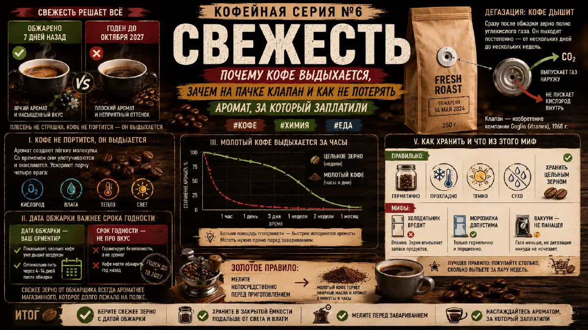Кофейная серия №6: Свежесть