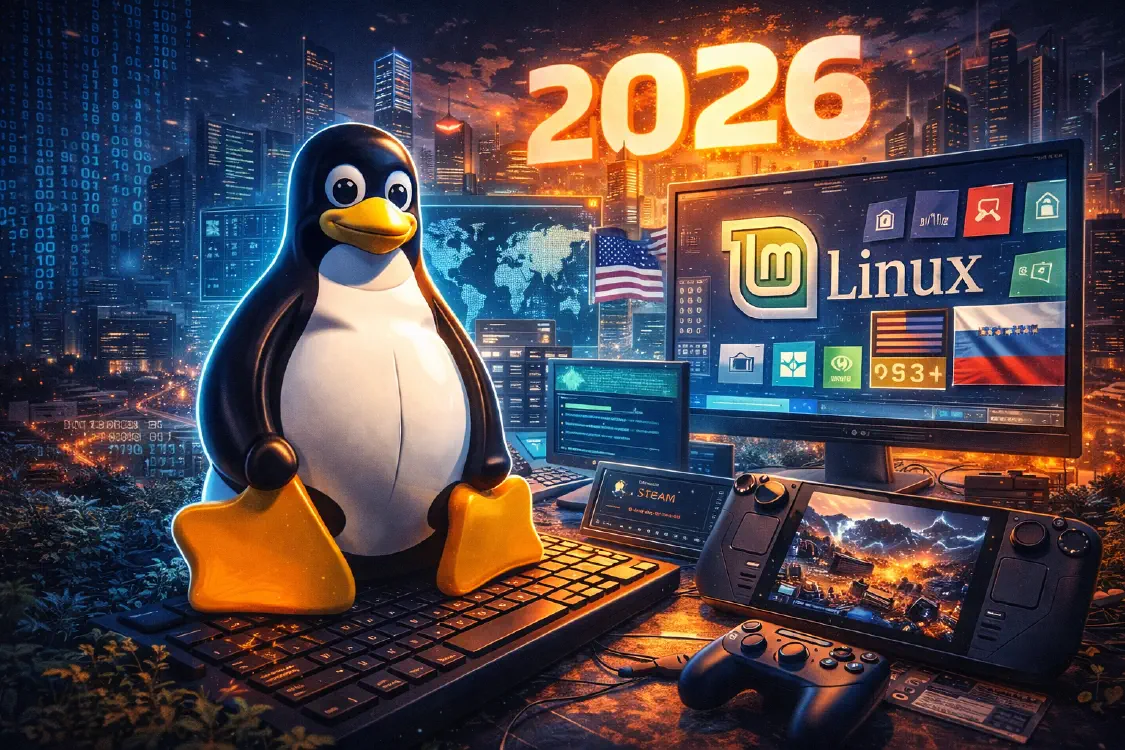 Год пингвина: почему 2026-й действительно может стать годом Linux на десктопе