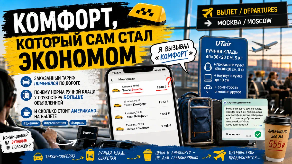 Комфорт, который сам стал экономом