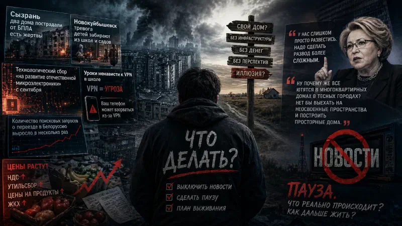 Как не сойти с ума от новостей