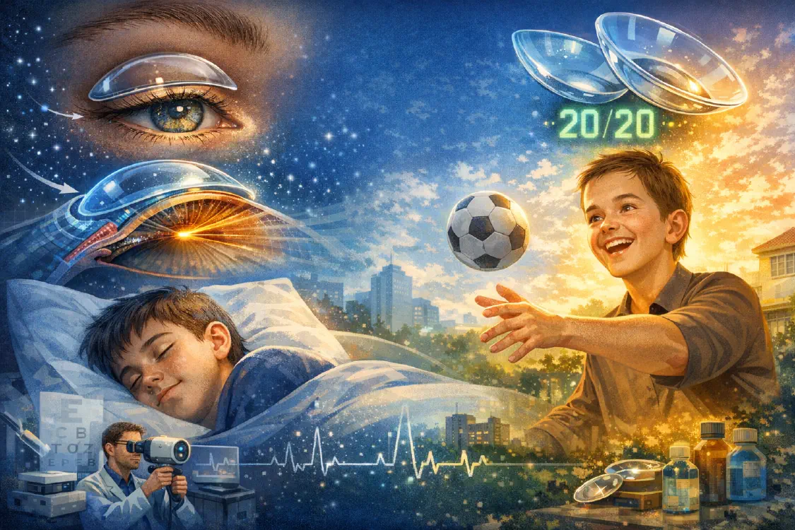 Линзы, которые работают, пока ты спишь