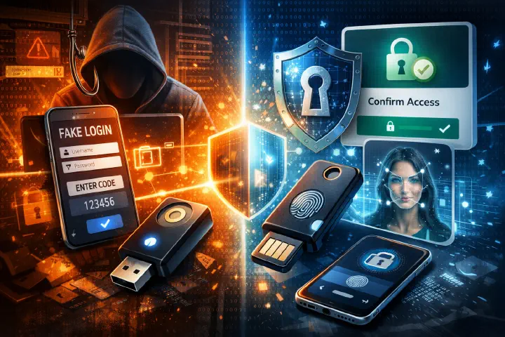 Как защитить аккаунты от фишинга в 2026 году