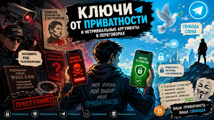 Ключи от приватности и нетривиальные аргументы в переговорах