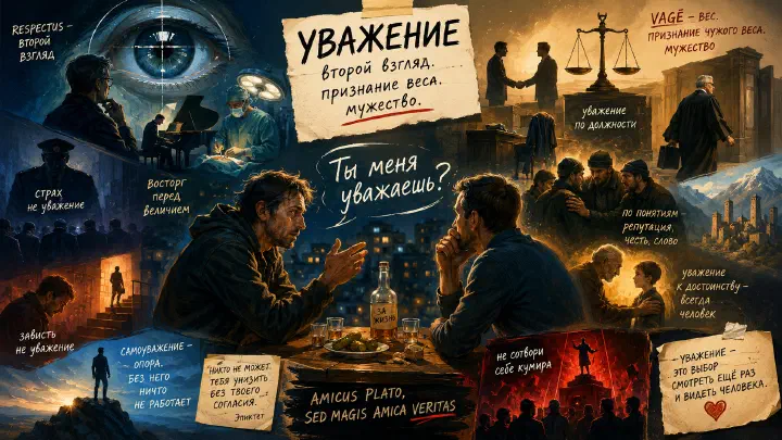 Ты меня уважаешь?