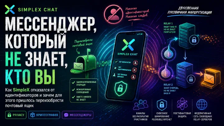 Мессенджер, который не знает, кто вы