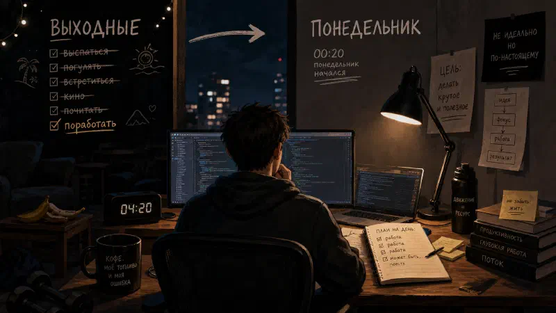 Итоги продуктивного дня