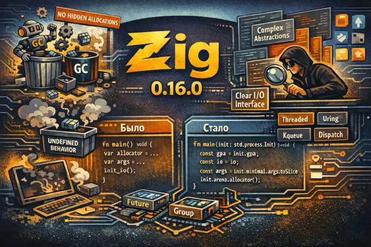 Zig: язык без скрытой магии